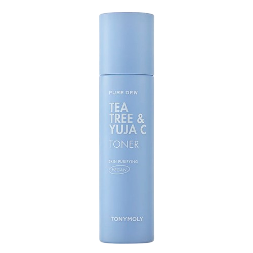 Тонер с чаем и лимоном (TonyMoly Toner Pure Dew Tea Tree & Yuja C 150ml)